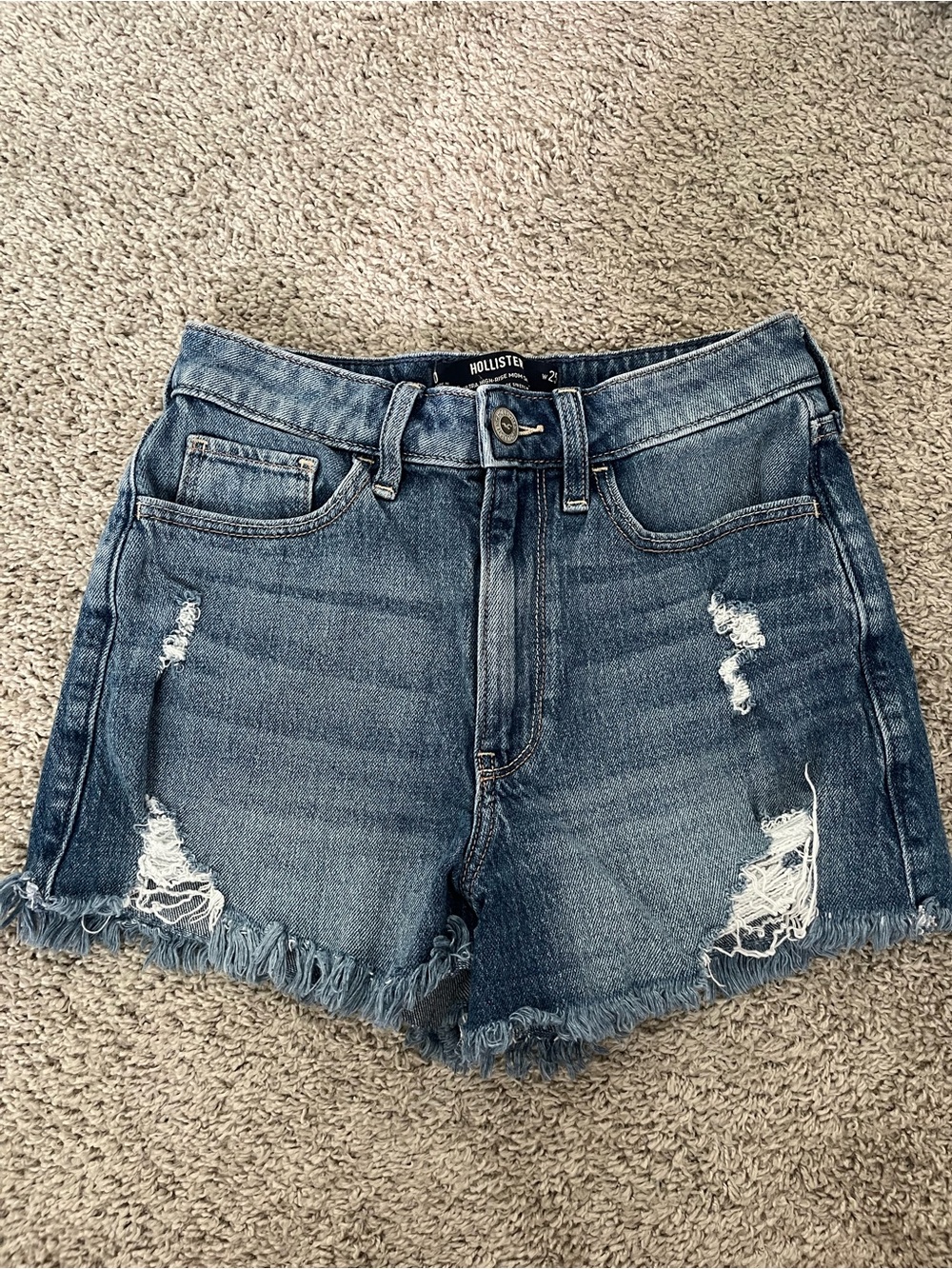 Hollister High Rise Mom Short